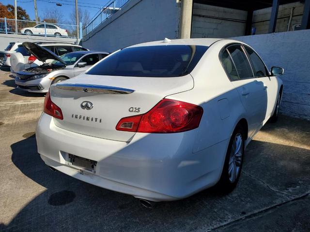 2012 infiniti g25 journey
