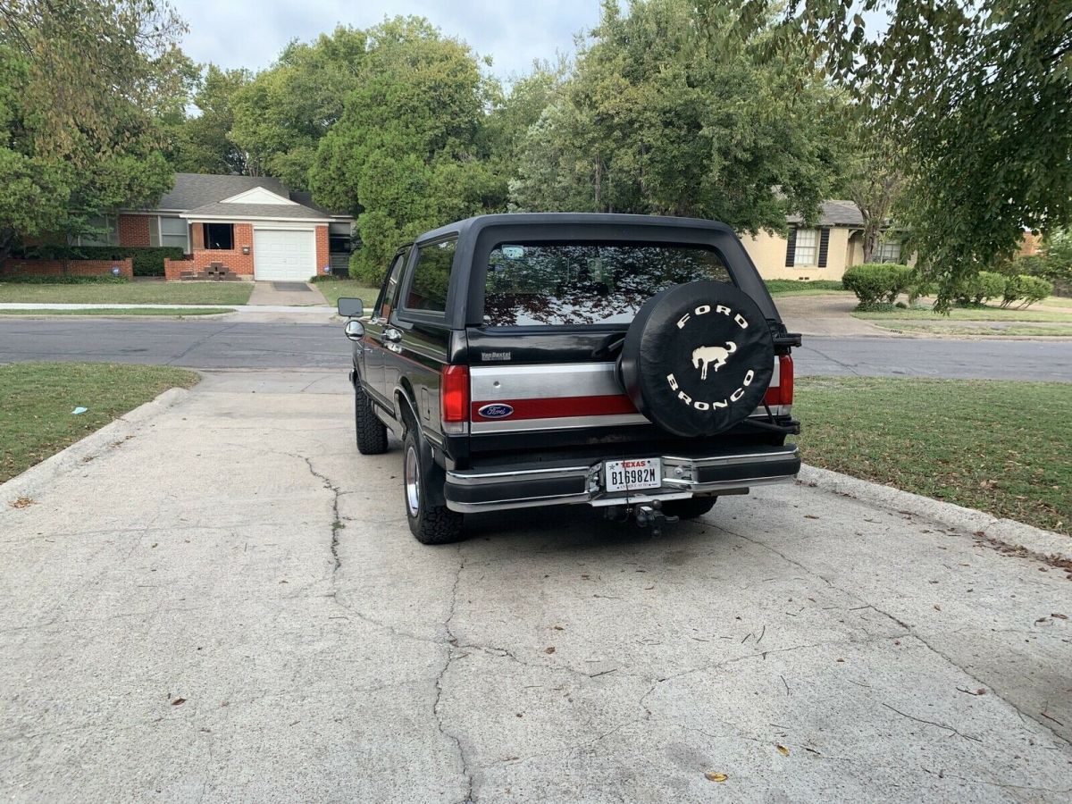 1988 ford bronco suv black 4wd automatic u100