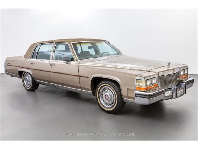 1986 cadillac fleetwood brougham in beverly hills, california