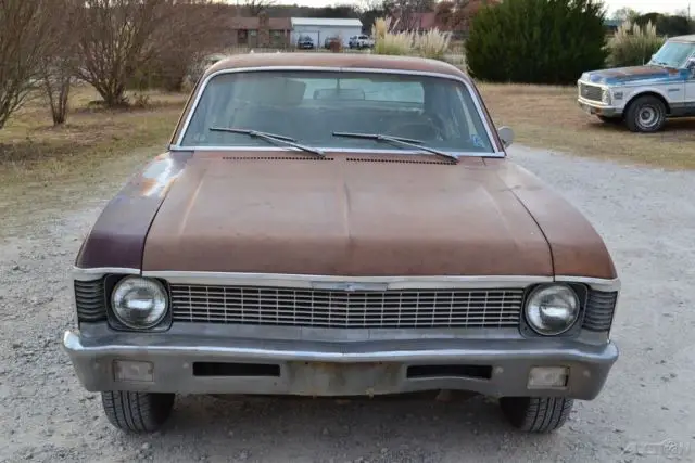 1970 chevy nova 307, 1-owner barn find, no reserve, project survivor