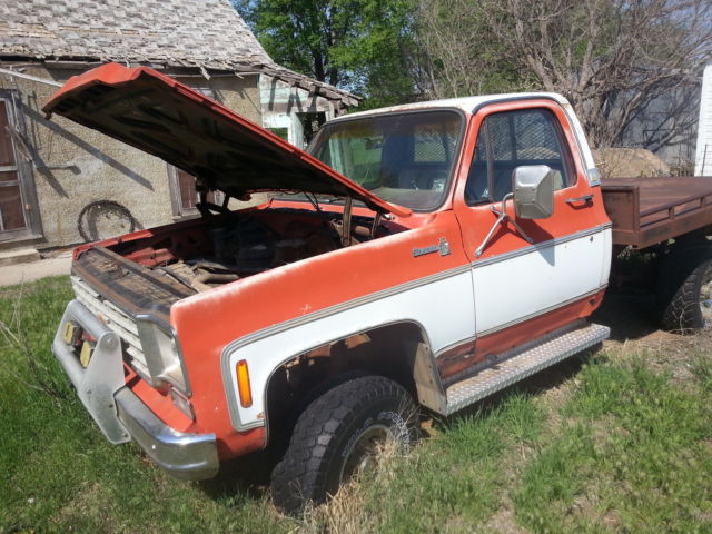 1975 chevrolet silverado 4 wheel drive pickup