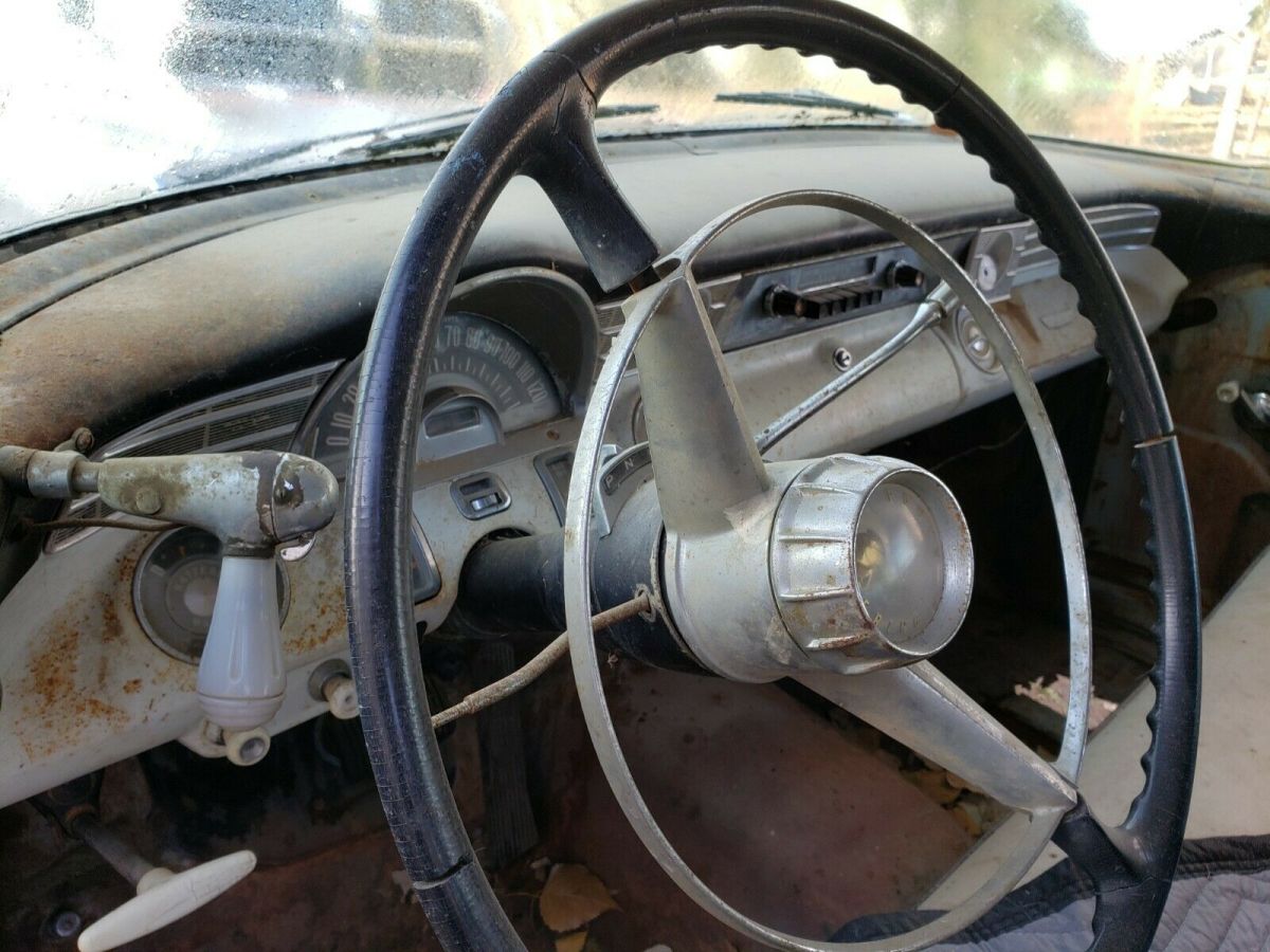 1956 pontiac station wagon, project car