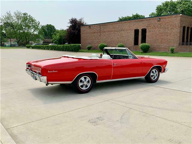 1966 chevrolet chevelle ss convertible 396ci 325hp #'s matching 4 speed manual