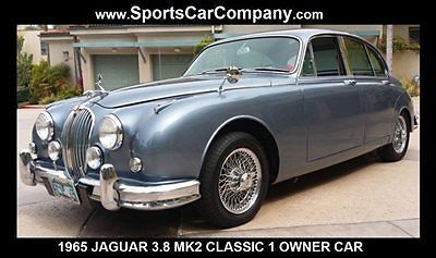1965 jaguar 3.8 mk2 rare 1 owner classic original california car price reduced!