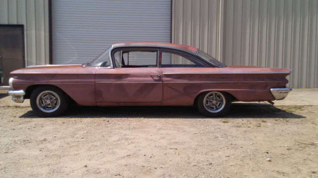 1960 pontiac bonneville 2 door post sedan hot rod rat rod