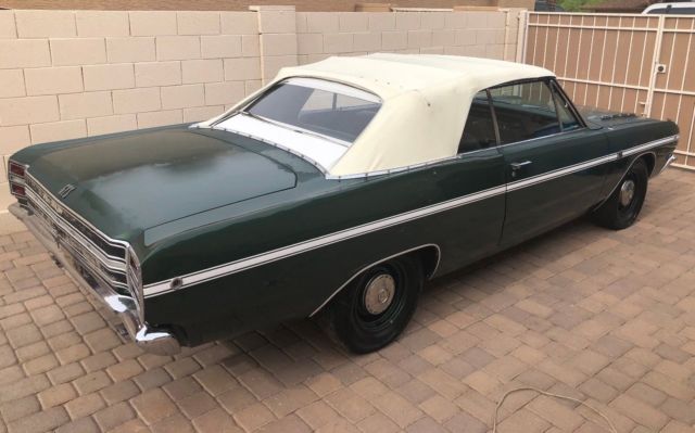 1968 dodge dart gts convertible rust free 81,448 mile original