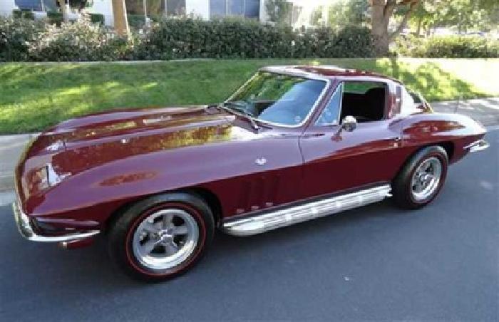 used 1965 chevrolet corvette coupe, 107,750 miles in danville, ca