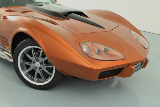 corvette stingray custom fastback 383v8 sidepipes 18x10 wheels t-top 78 79 80 81