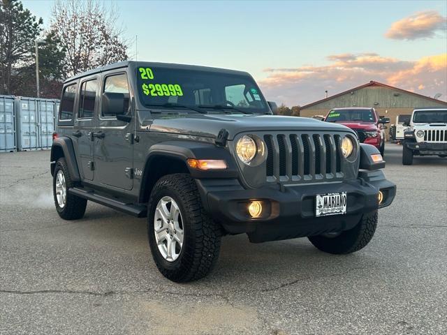 2020 jeep wrangler unlimited sport