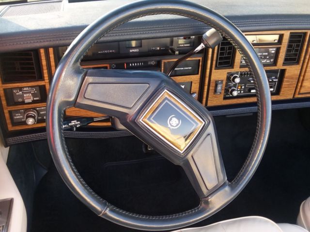 1985 cadillac eldorado convertible 46k actual mileage