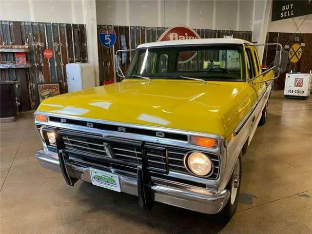 ford f-350 yellow with 81,947 miles, for sale!