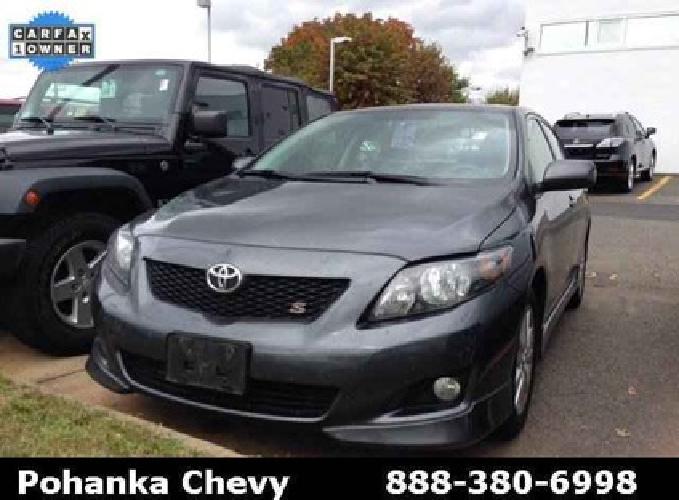 2010 toyota corolla s in chantilly, va