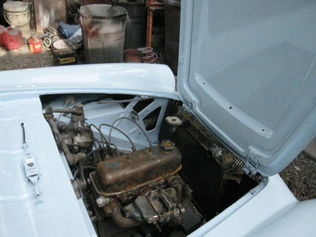 1960 fiat 1200 cabriolet project car