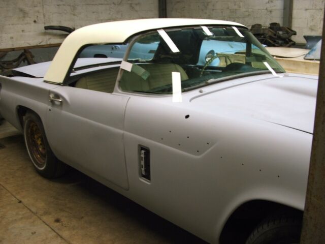 1957 ford thunderbird e code gunmetal grey car for restoration