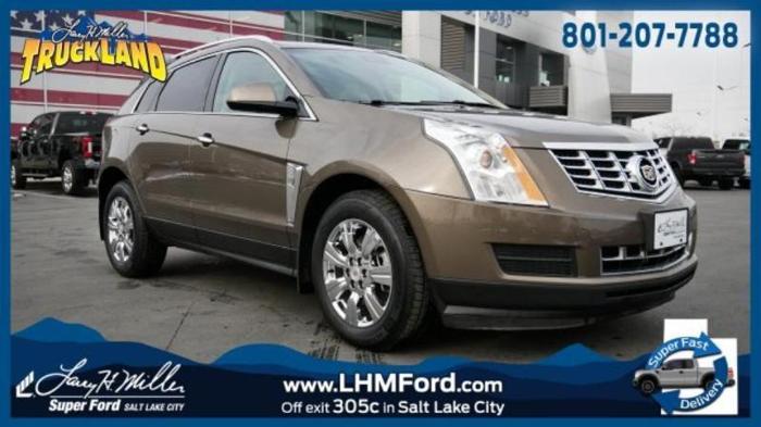 2014 cadillac srx luxury collection awd luxury collection 4dr suv for sale in salt lake city, utah
