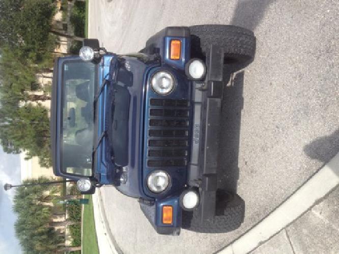 obo 2001 jeep wrangler sport 4x4 inline 6 in west palm beach, fl