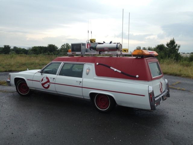 1987 cadillac hearse ecto 1 ghostbusters