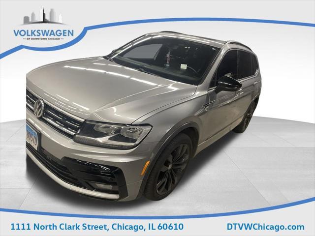 2021 volkswagen tiguan 2.0t se r-line black 4motion