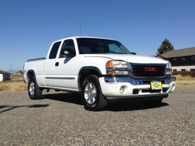 2005 gmc sierra 1500 sle 4dr extended cab sle 4wd sb for sale in bozeman, montana