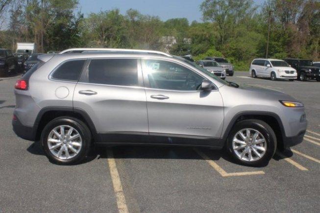 2016 jeep cherokee 4wd limited for sale in milford, delaware