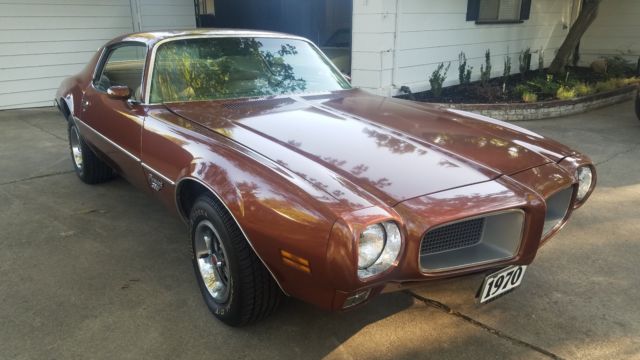 1970 pontiac firebird 350. very clean original with protect-o-plate