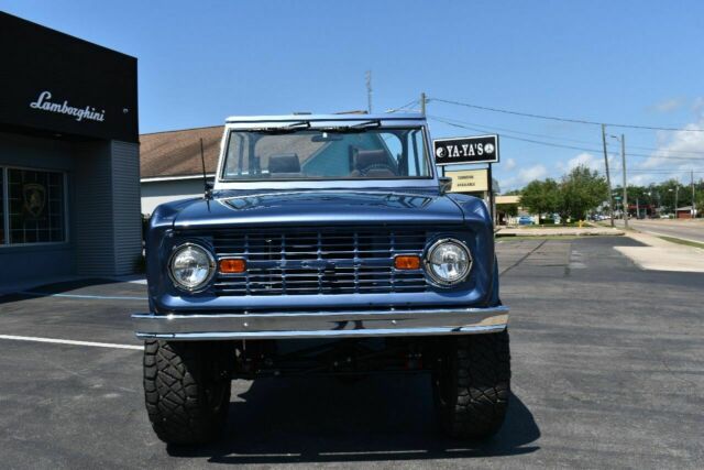 1966 ford bronco custom 1001 miles blue suv v8 5.0l automatic