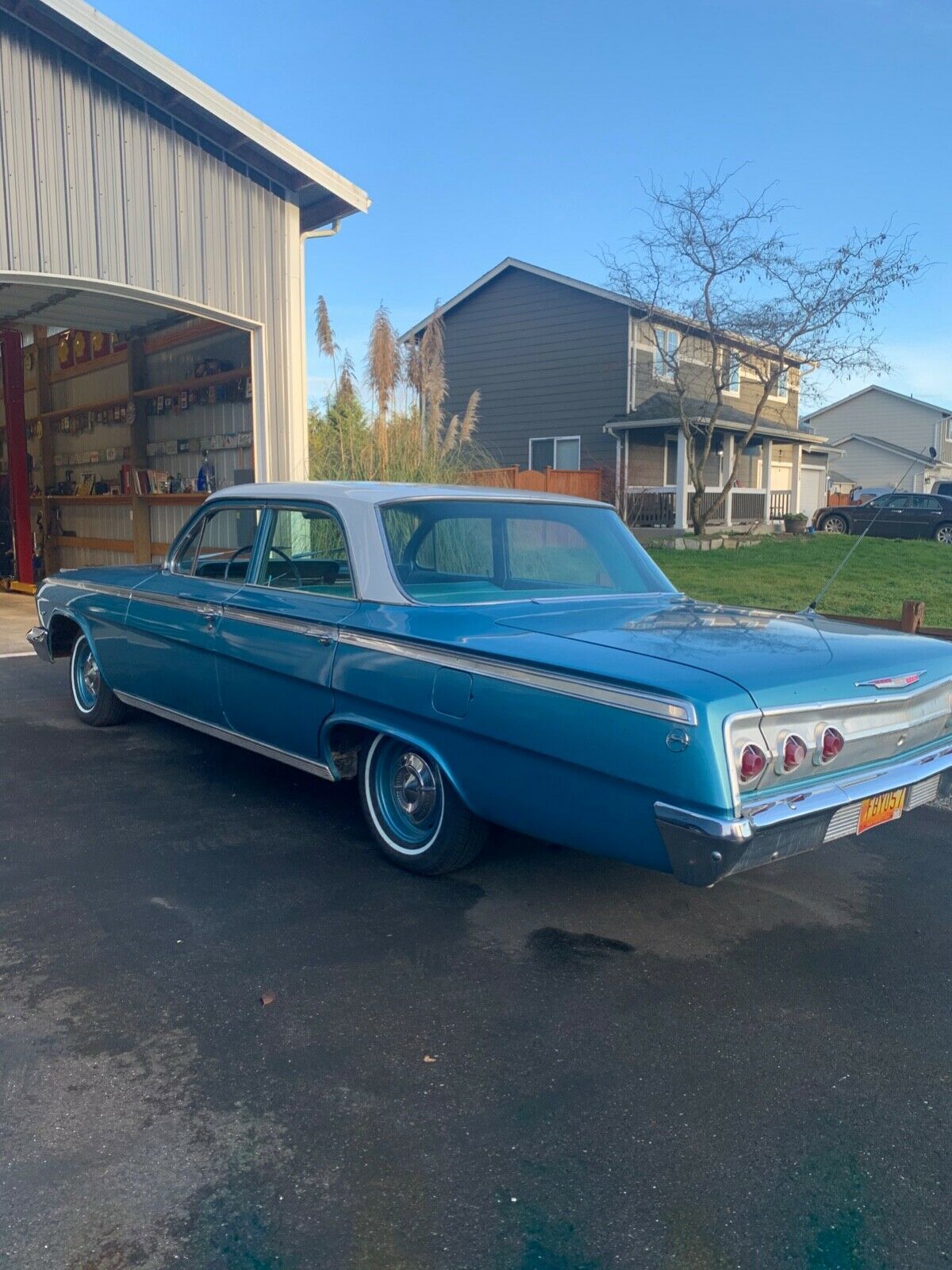 stock 1962 impala, number matching original v8 3 speed manual