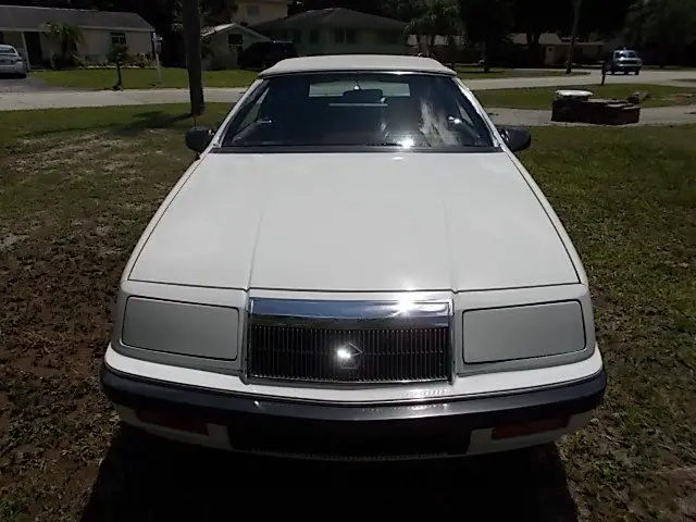 1989 chrysler lebaron turbo conv
