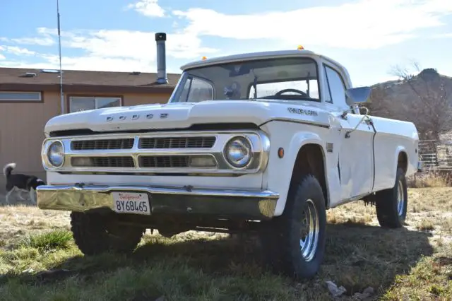 1967 dodge w200 4x4 factory 4 speed v8 power wagon