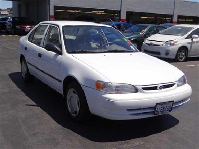 2000 toyota corolla ce in sunnyvale, ca