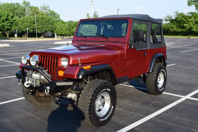 1987 jeep wrangler excellent survivor condition 66,000 original miles