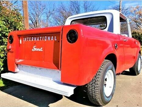 1967 scout 800 (removable hard-top) original 4 cylinder all wheel drive