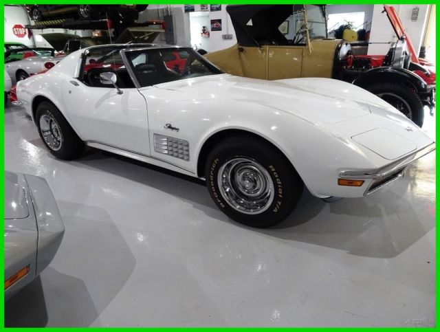 1972 chevrolet corvette stingray t-top coupe beautiful car 4-spd manual