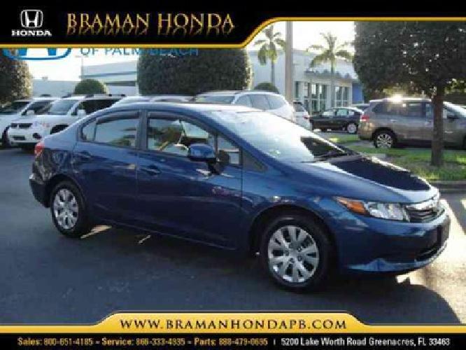 2012 honda civic sdn lx in greenacres, fl