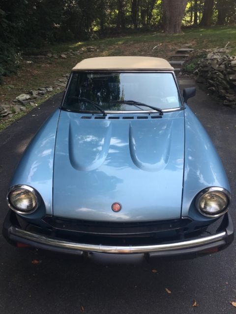 1982 fiat spider convertible