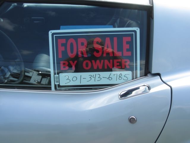1982 corvette 2 tone blue 2 owner car good ncrs suvivor car candidate