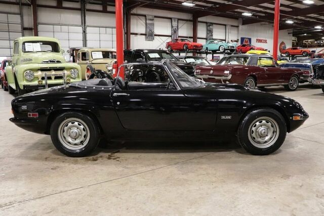 1971 lotus elan 33413 miles black convertible 4-cylinder manual