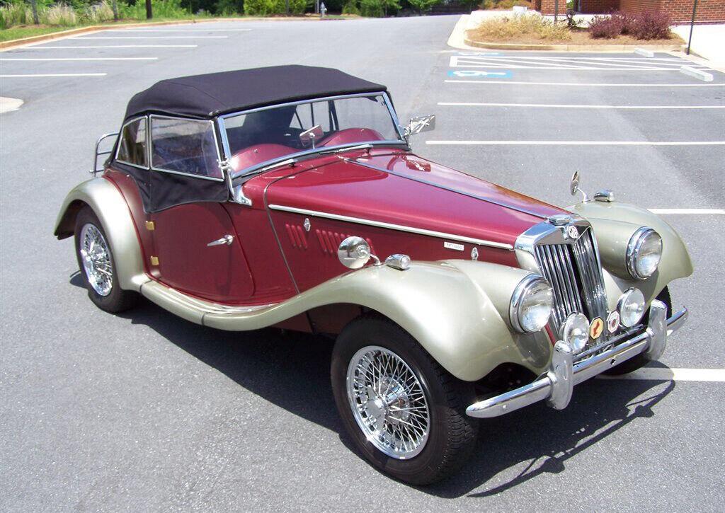 1954 mg t series tf 1500 roadster 4 speed 1500cc 4548 miles