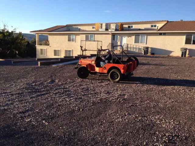 1949 cj2 willy's jeep willys cj 4x4 runs good moab adventure stock engine