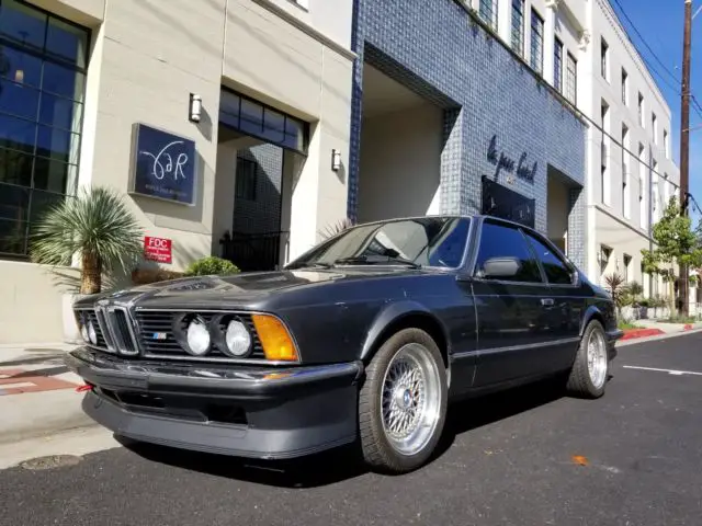1980 bmw 635csi euro model, 5 speed, sunroof, euro bumpers, fast car, collector!