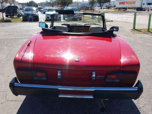 1979 fiat spider 124 classica