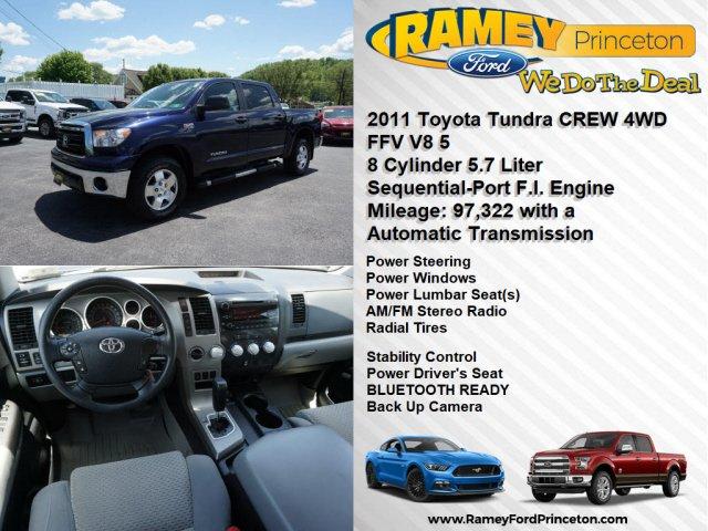 used 2011 toyota tundra 4x4 crewmax princeton, wv 24740 for sale in elgood, west virginia
