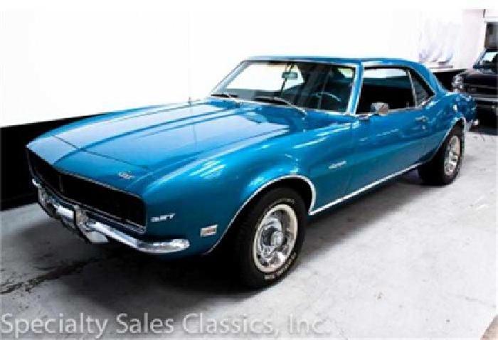 1968 chevrolet camaro for sale in fairfield, ca