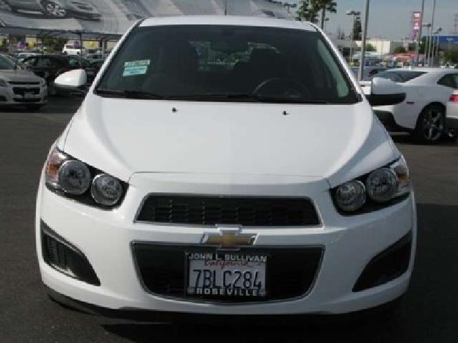 2014 chevrolet sonic lt in roseville, ca