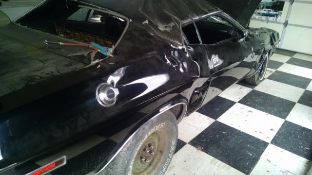 1971 dodge challenger r/t numbers matching, 2 build sheets, salvage title