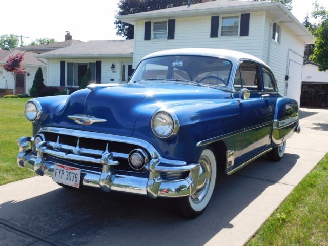 1953 chevrolet bel air 2 door sedan