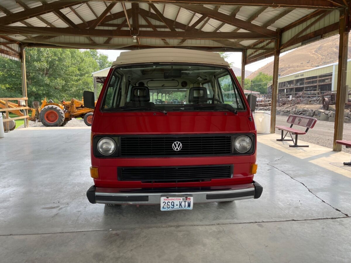1.7l diesel 1983 vw rivera pop-top camper (similar to westfalia)