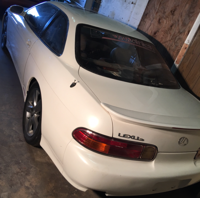 1992 lexus sc300 project car, no engine no transmission, roller w/ extra parts