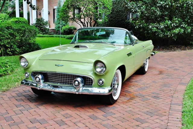1956 ford thunderbird convertible 312 v8 ps pb pristine