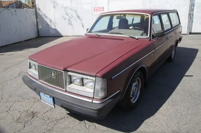 1984 volvo 240 automatic 4 cylinder no reserve